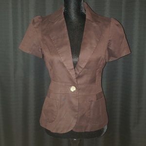 NWT Banana Republic woman's short sleeve blazer